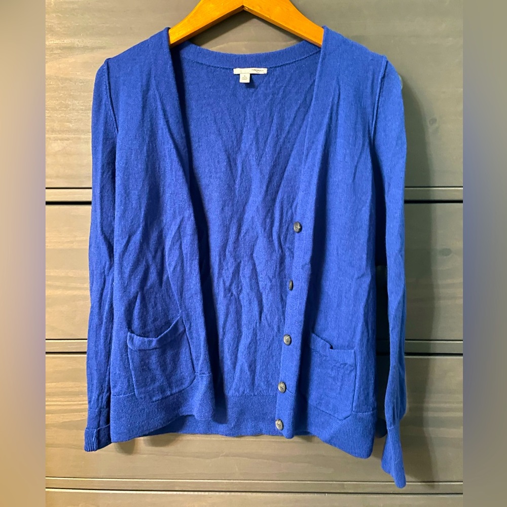 Blue Halogen Open Front Cardigan